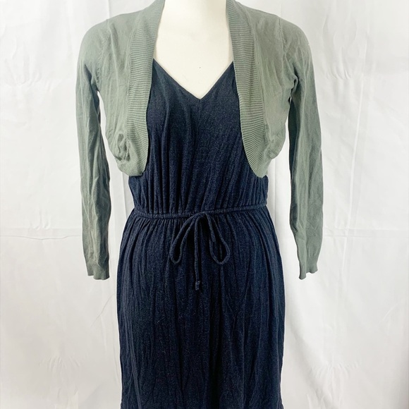 π J.Crew Navy Jersey Dress | Classic & Versatile | Size Small π - Picture 3 of 5